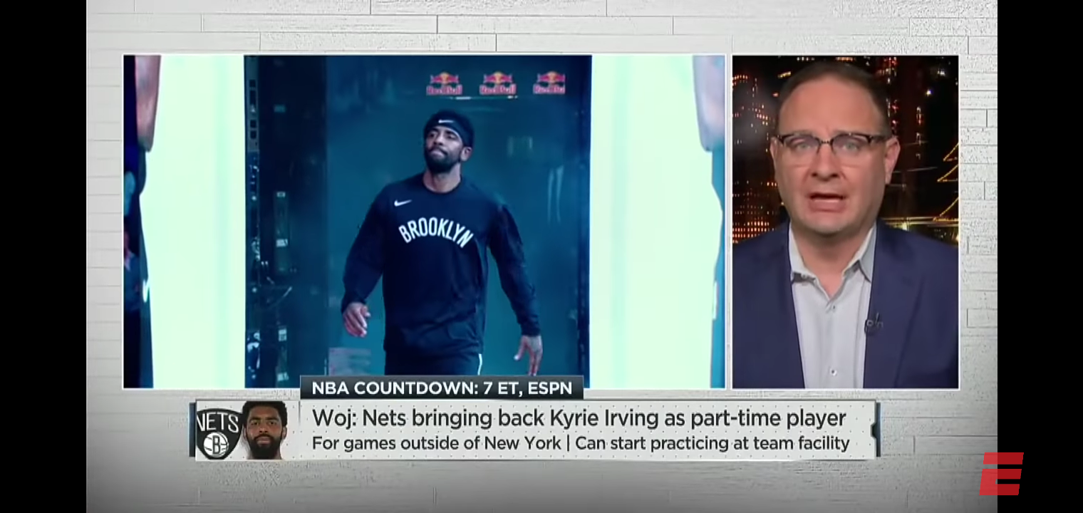 Woj: Kyrie Irving is coming back to the Nets as a part-time player