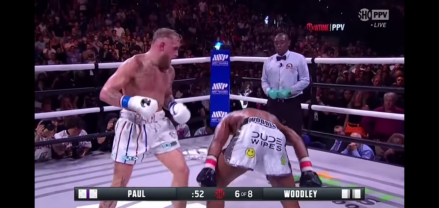 Jake Paul Scores Insane KO of Tyron Woodley In Round 6