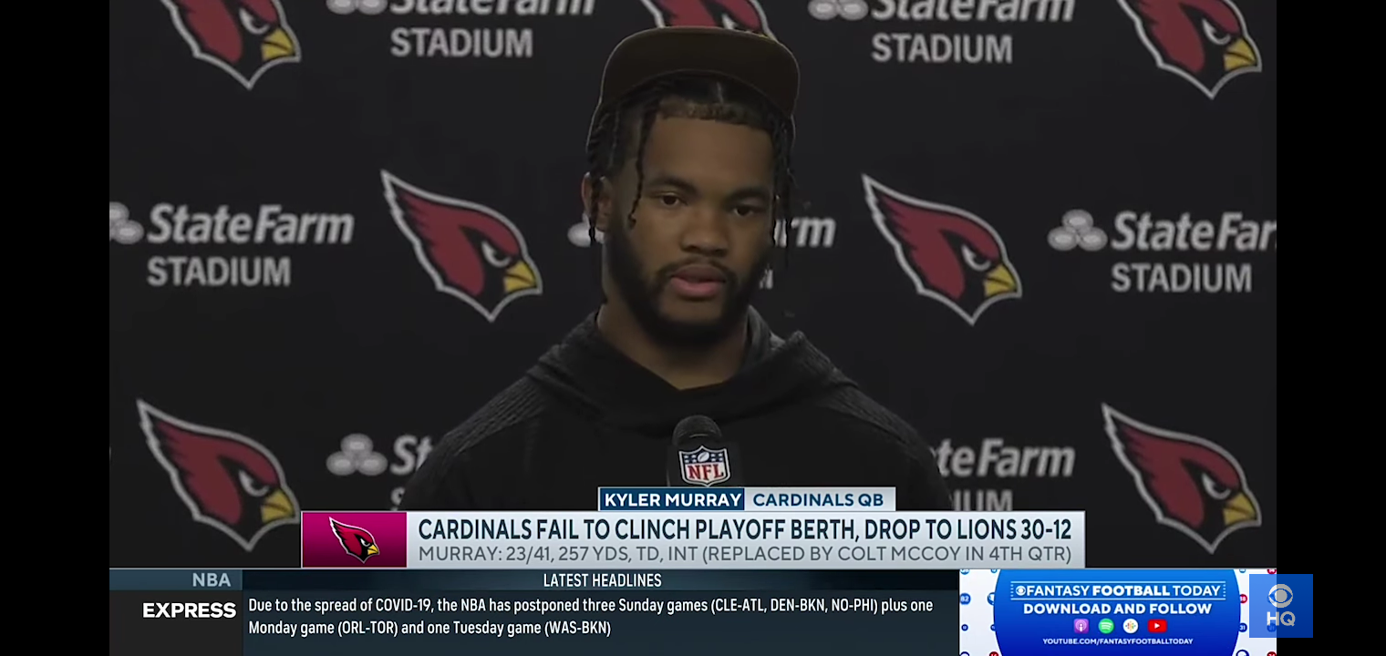 Cardinals QB Kyler Murray explains the stunning loss to the Lions | CBS Sports HQ