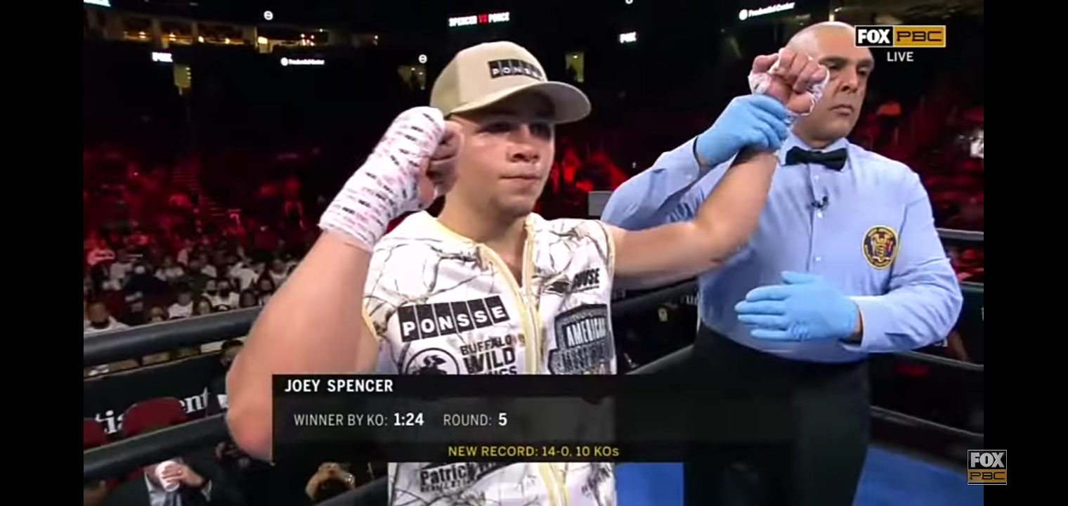 Joey Spencer vs Limberth Ponce | FULL HIGHLIGHT