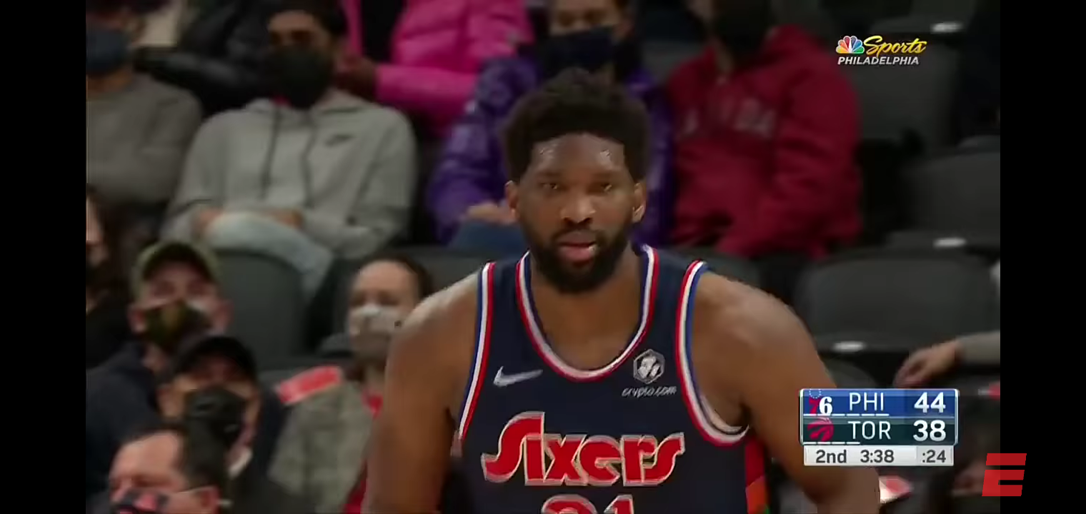 Joel Embiid records 5th straight 30+ PTS road performance in 76ers W 💪