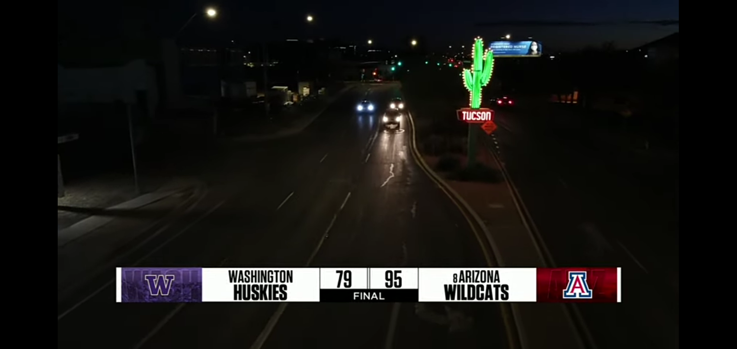 No. 8 Arizona vs. Washington Men’s Basketball Recap