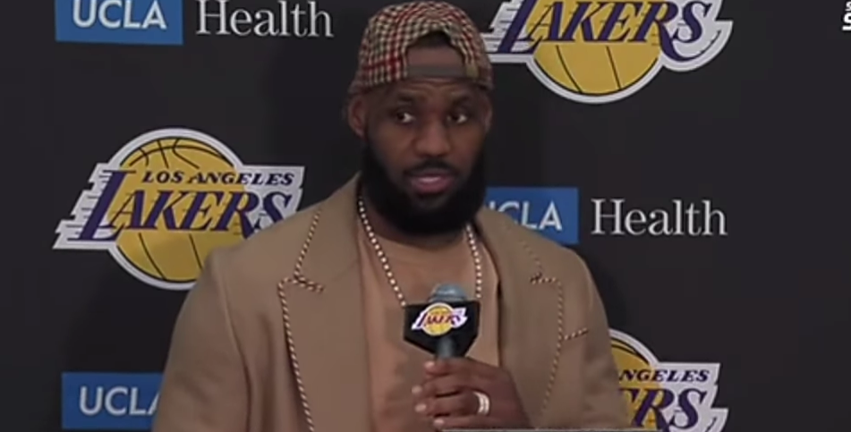 LeBron James postgame interview as Lakers def Kings 122-114 for three straight win