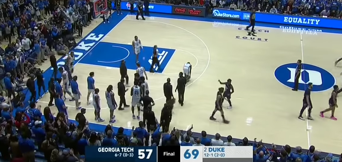 Georgia Tech vs. Duke Condensed Game