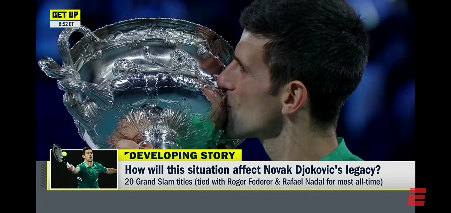 Reacting to Novak Djokovic facing deportation for the 2nd time