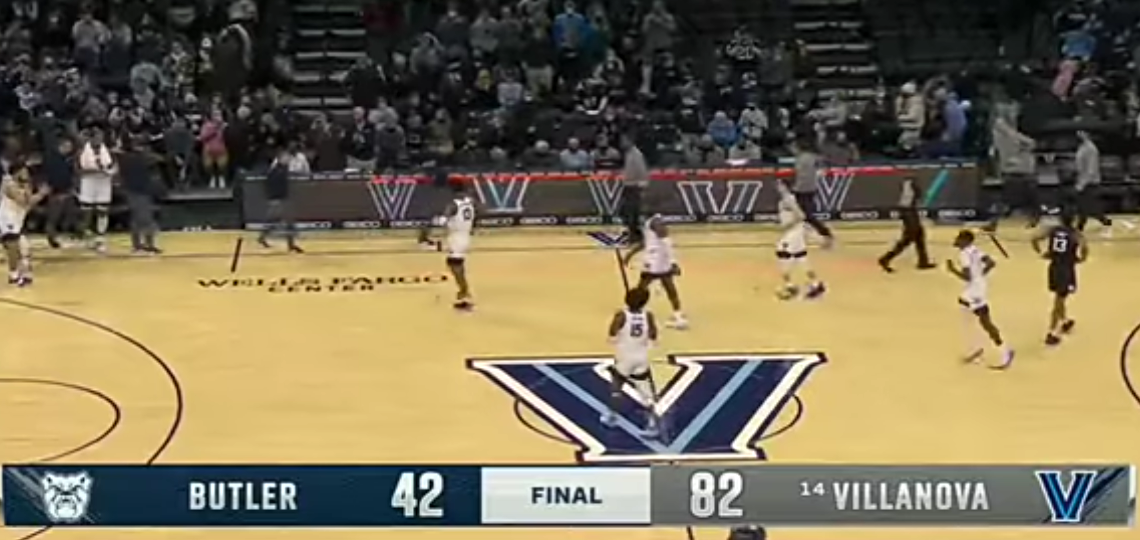 #BIGEASThoops Highlights – No. 14 Villanova 82, Butler 42