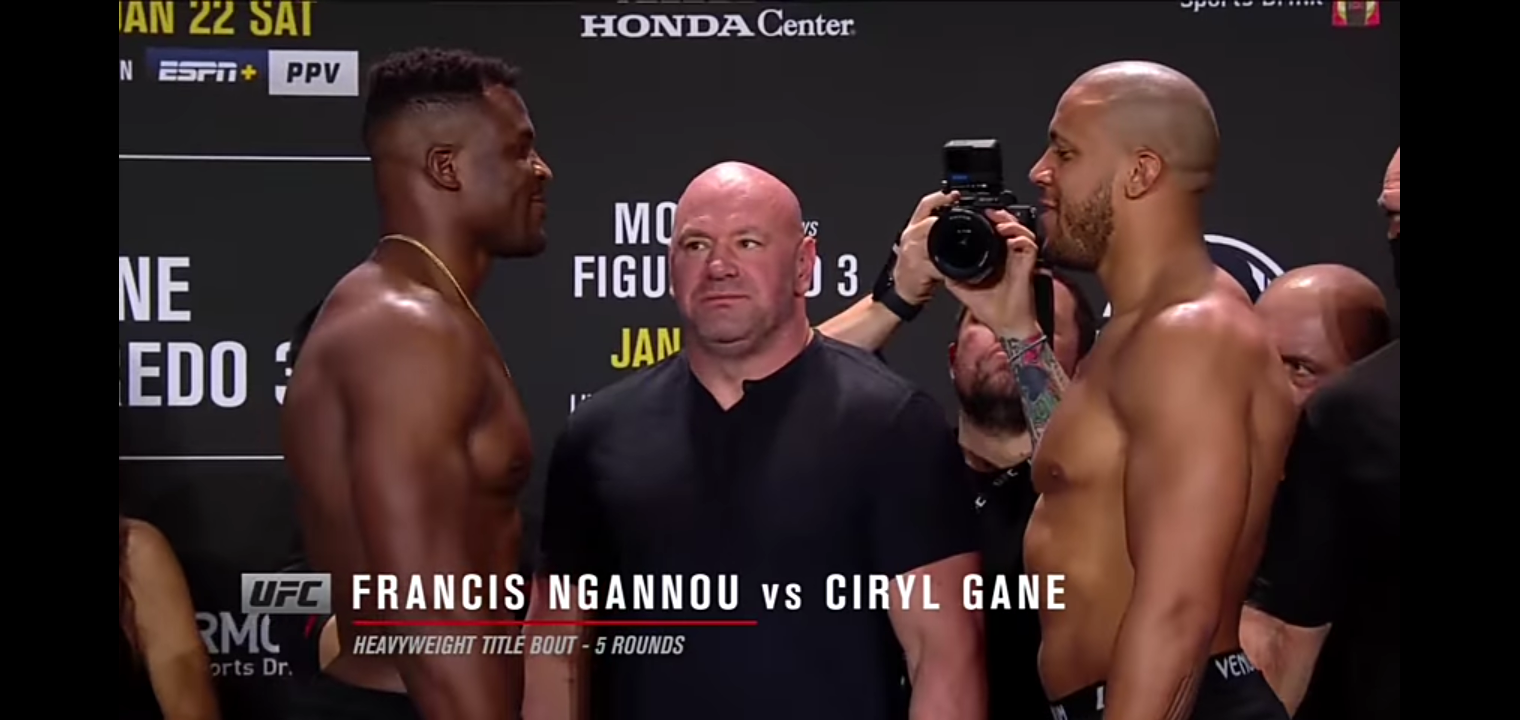 UFC 270: Ceremonial Weigh-In