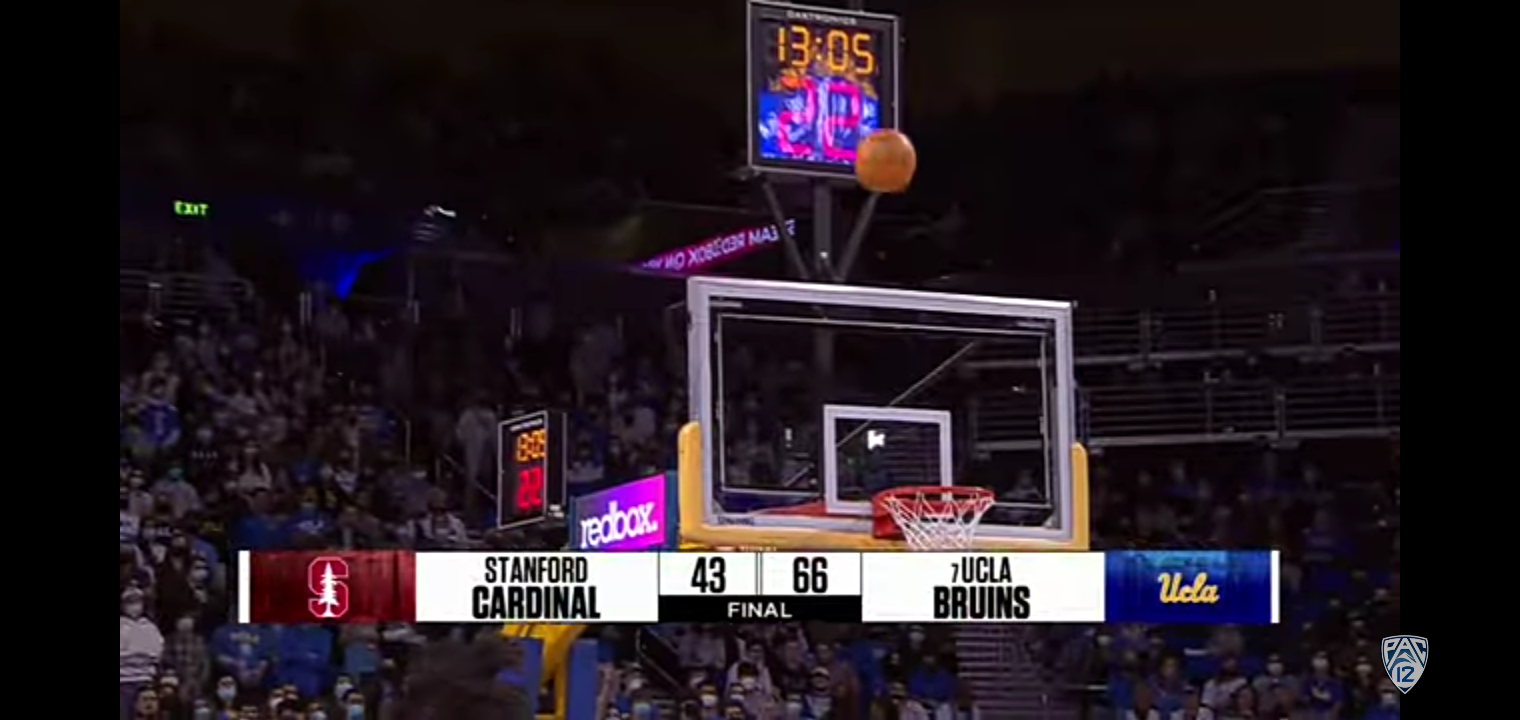 No. 7 UCLA vs. Stanford Men’s Basketball Highlights