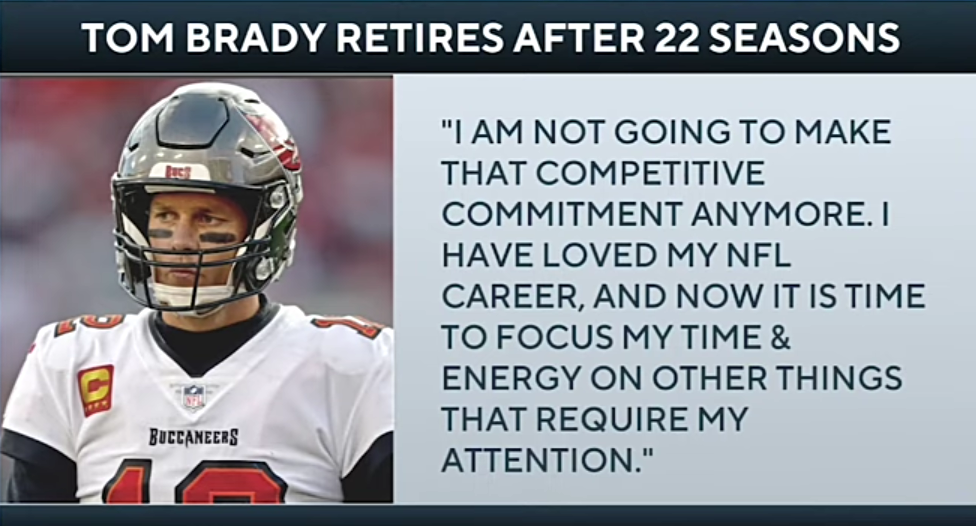 Tom Brady OFFICIALLY announces retirement