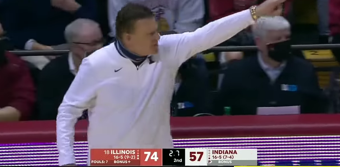 Illinois at Indiana | Big Ten Men’s Basketball | Highlights