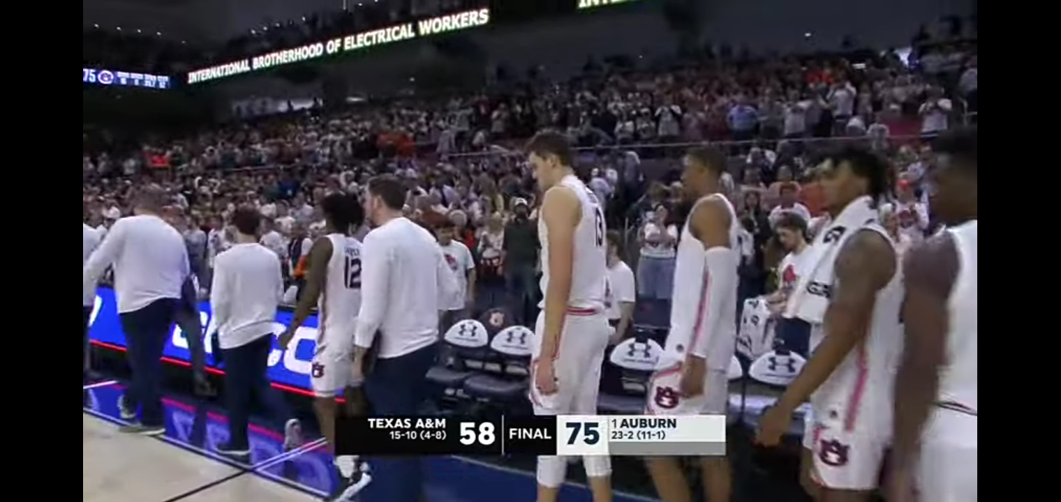 Texas A&M Aggies at Auburn Tigers