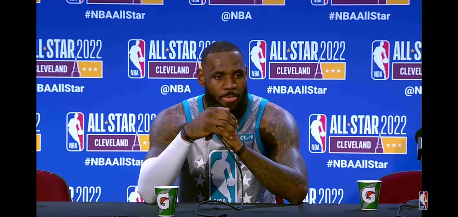 LeBron Delivers LEGENDARY Post All-Star Interview 👑