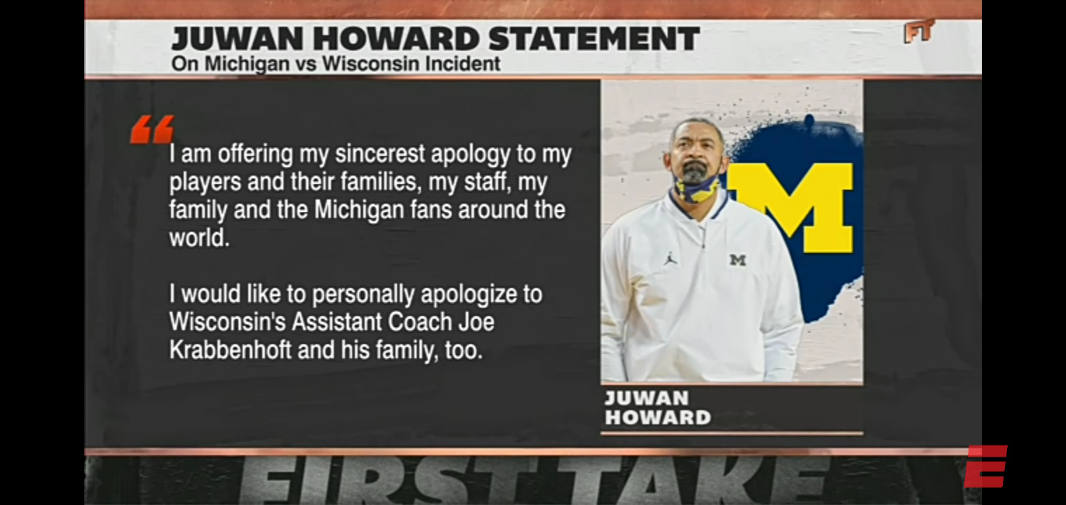 Stephen A. & JJ Redick disagree about Juwan Howard’s 5-game suspension & $40K fine