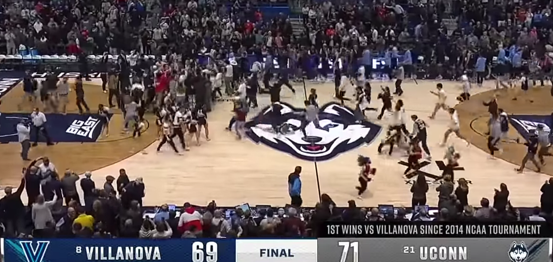 UConn escapes with UPSET win over Villanova! 🔥