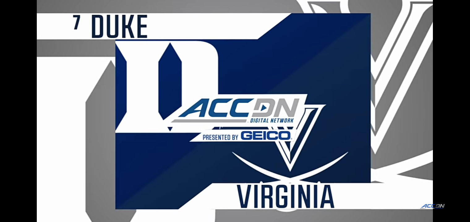 Duke vs. Virginia Condensed Game