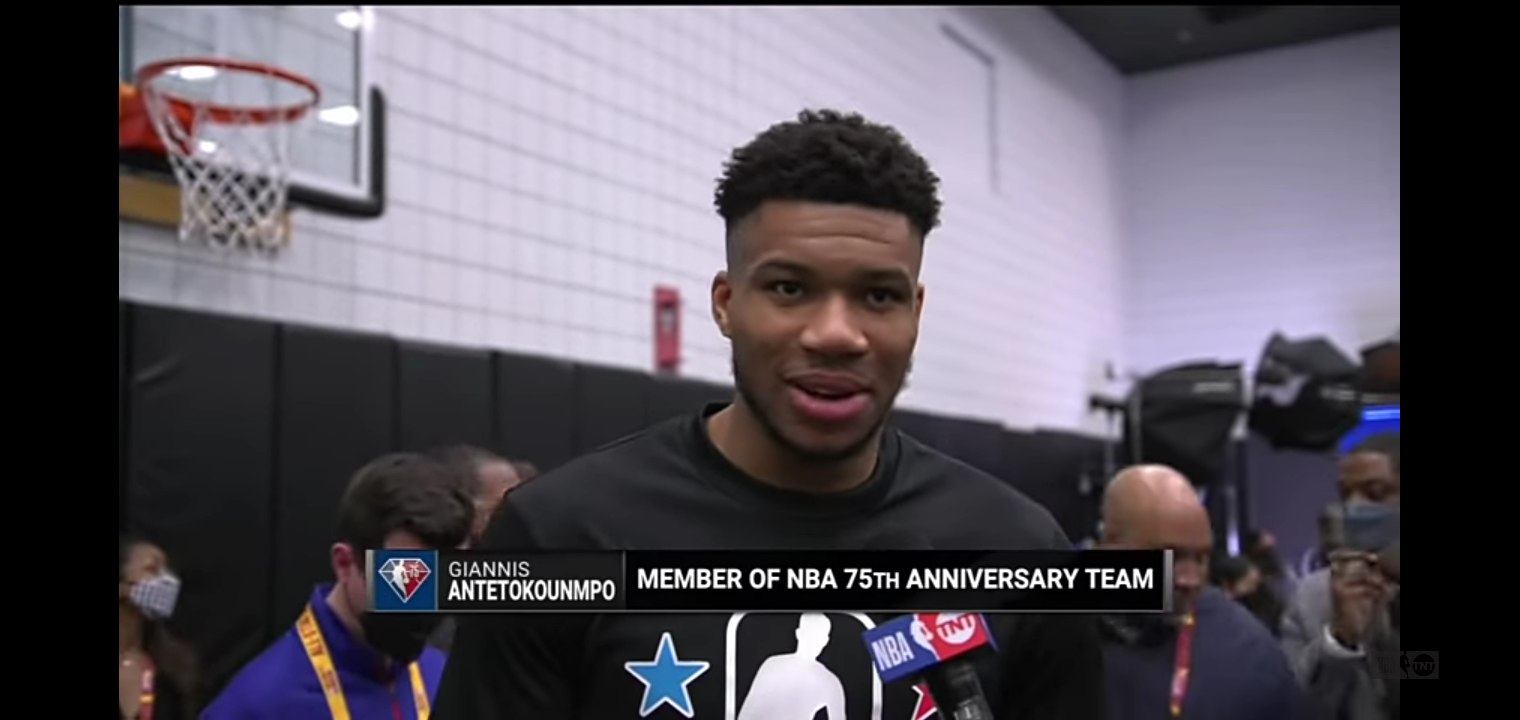 “I Wanted To Be Allen Iverson” | Giannis Talks His Moment With A.I. At #NBA75