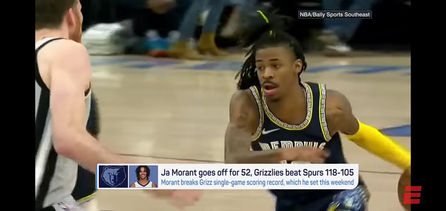 Jalen Rose reacts to Ja Morant’s dunk & buzzer beater vs. the Spurs