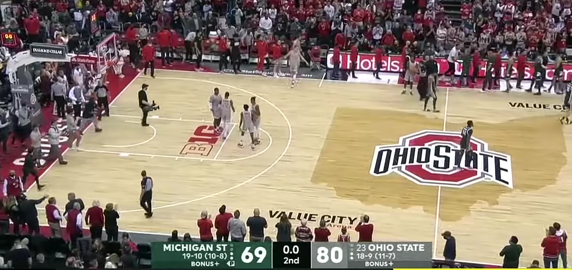 Michigan State at Ohio State | Extended Highlights | Big Ten Men’s Basketball