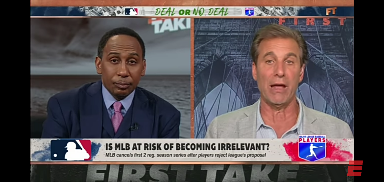 Stephen A. & Mad Dog Russo think MLB is risking becoming IRRELEVANT
