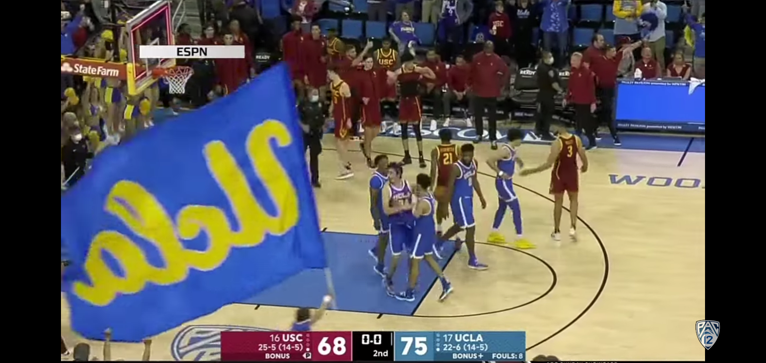 No. 17 UCLA vs. No. 16 USC Men’s Basketball Highlights