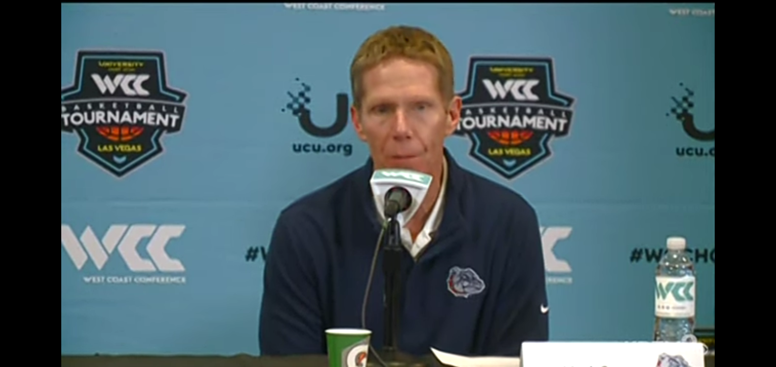 Gonzaga CBB Head Coach Gives ALL CREDIT to Team After SECURING No. 1 Seed in NCAA Tournament #shorts