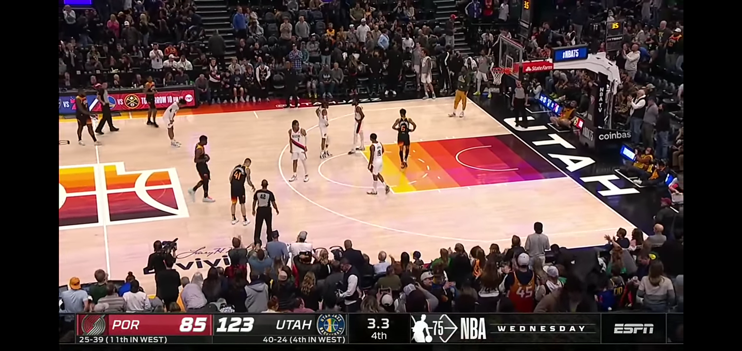 TRAILBLAZERS at JAZZ | FULL GAME HIGHLIGHTS