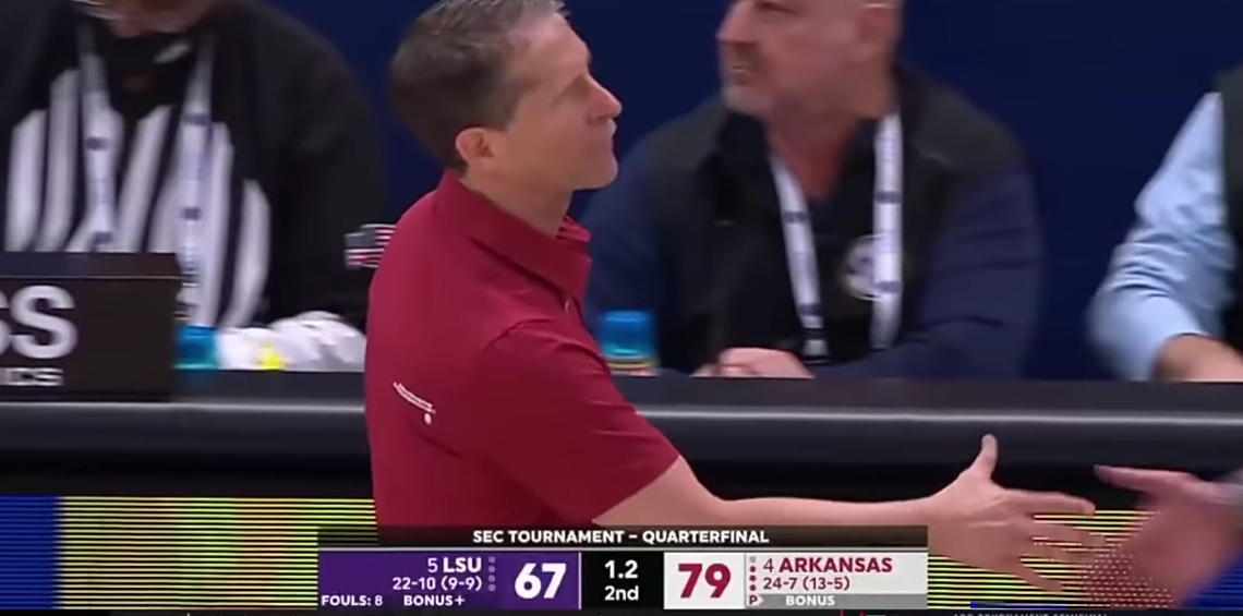 LSU vs Arkansas SEC Tournament – Quarterfinal 2022