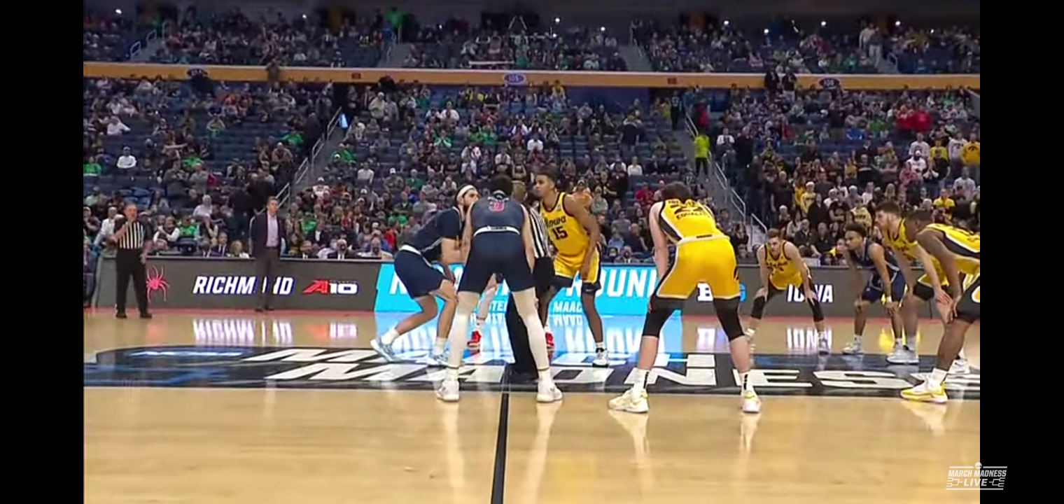 Richmond vs. Iowa – First Round NCAA tournament