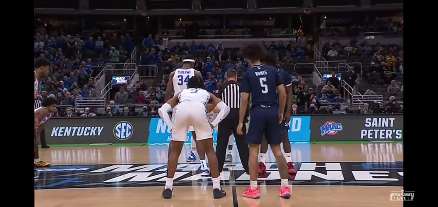 Saint Peter’s vs. Kentucky – First Round NCAA tournament