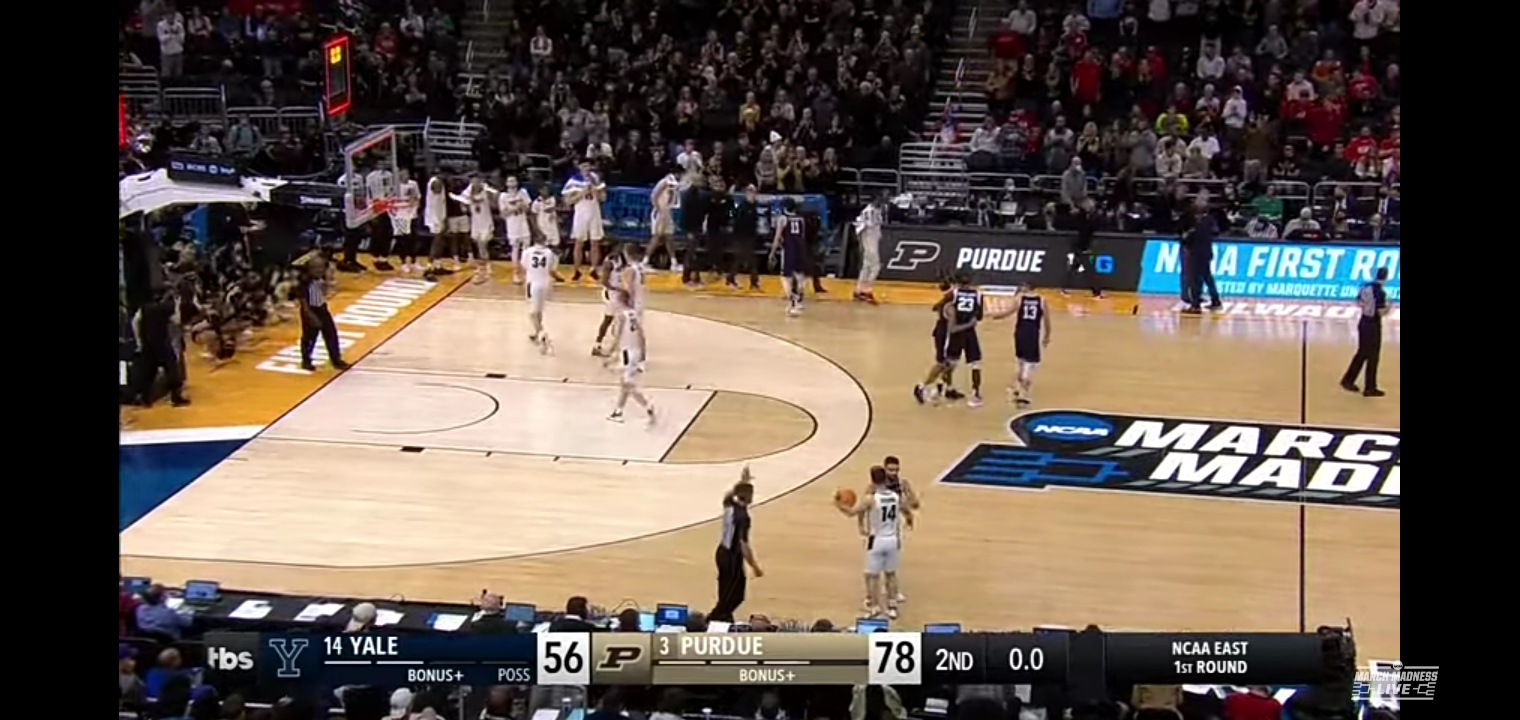 Yale vs. Purdue – First Round NCAA tournament
