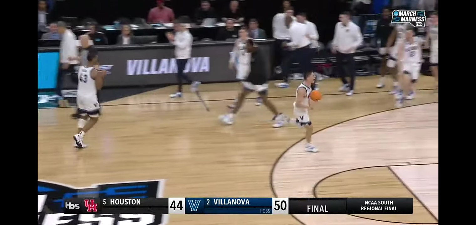 Villanova vs. Houston – Elite Eight