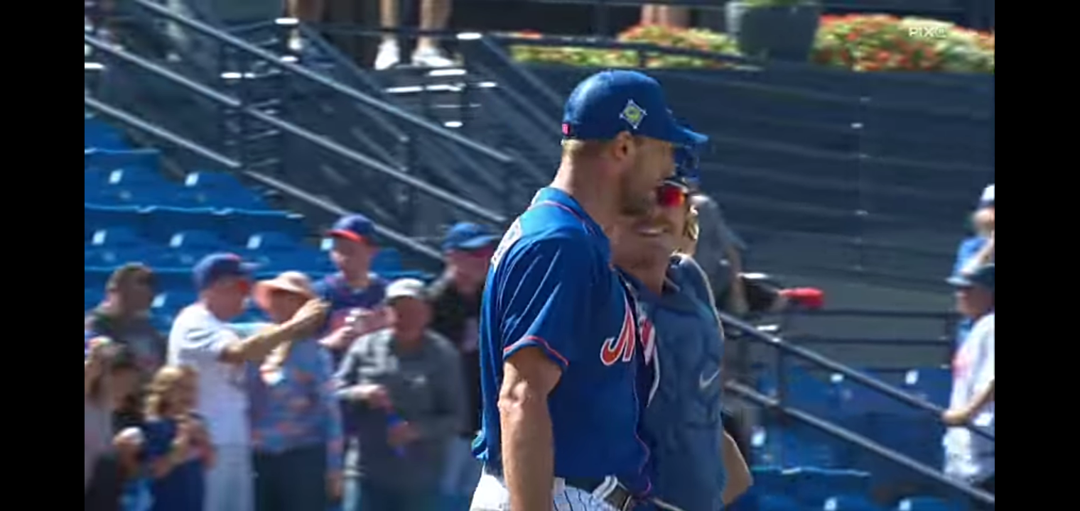 Jacob deGrom and Max Scherzer are a SCARY DUO! (Combine to pitch complete game with 12 STRIKEOUTS!)