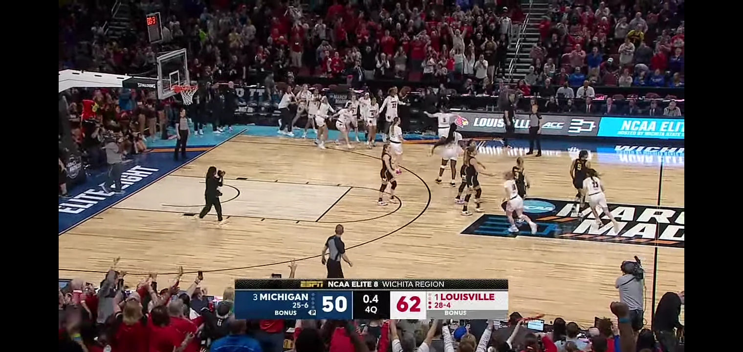 Michigan vs. Louisville | NCAA Women’s Basketball Tournament