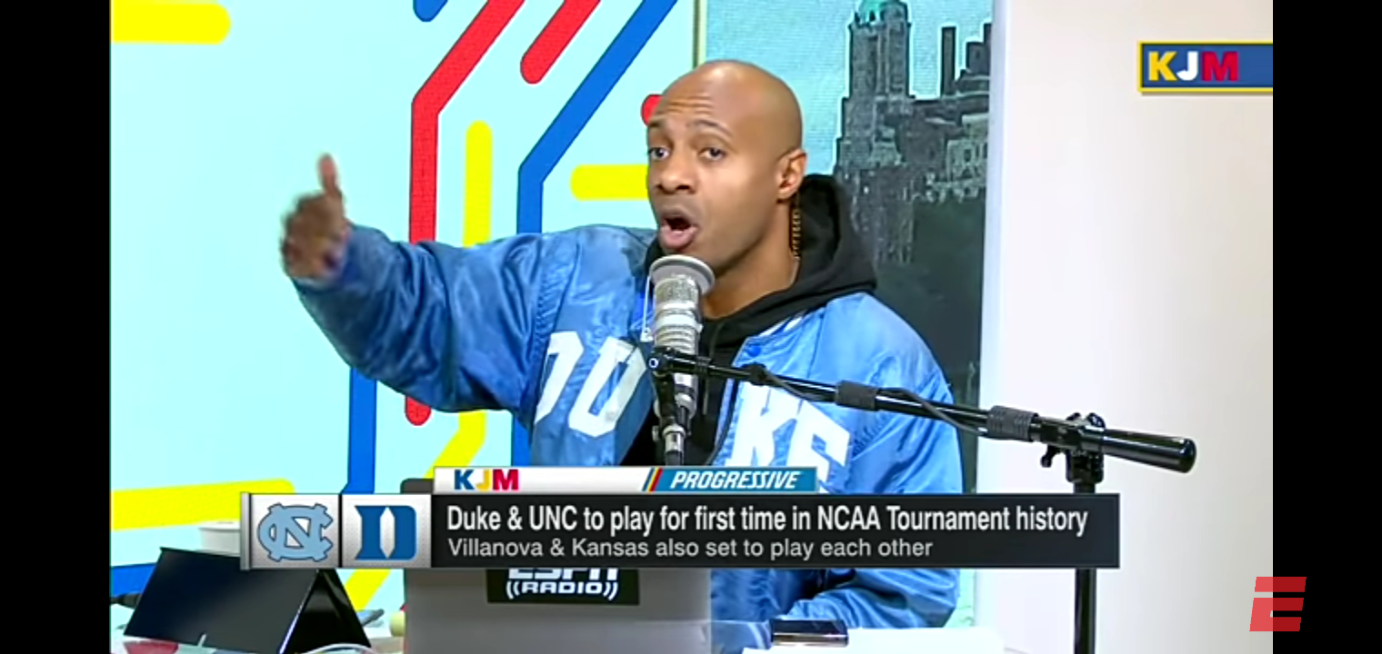 JWill on UNC vs. Duke in the Final Four: The BIGGEST game in college basketball history!