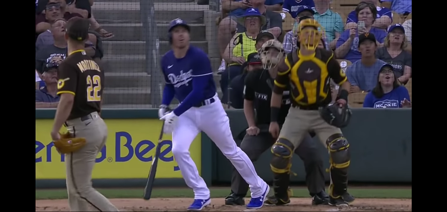 Freddie’s first Dodgers home run!! Freddie Freeman’s first HR for LA!