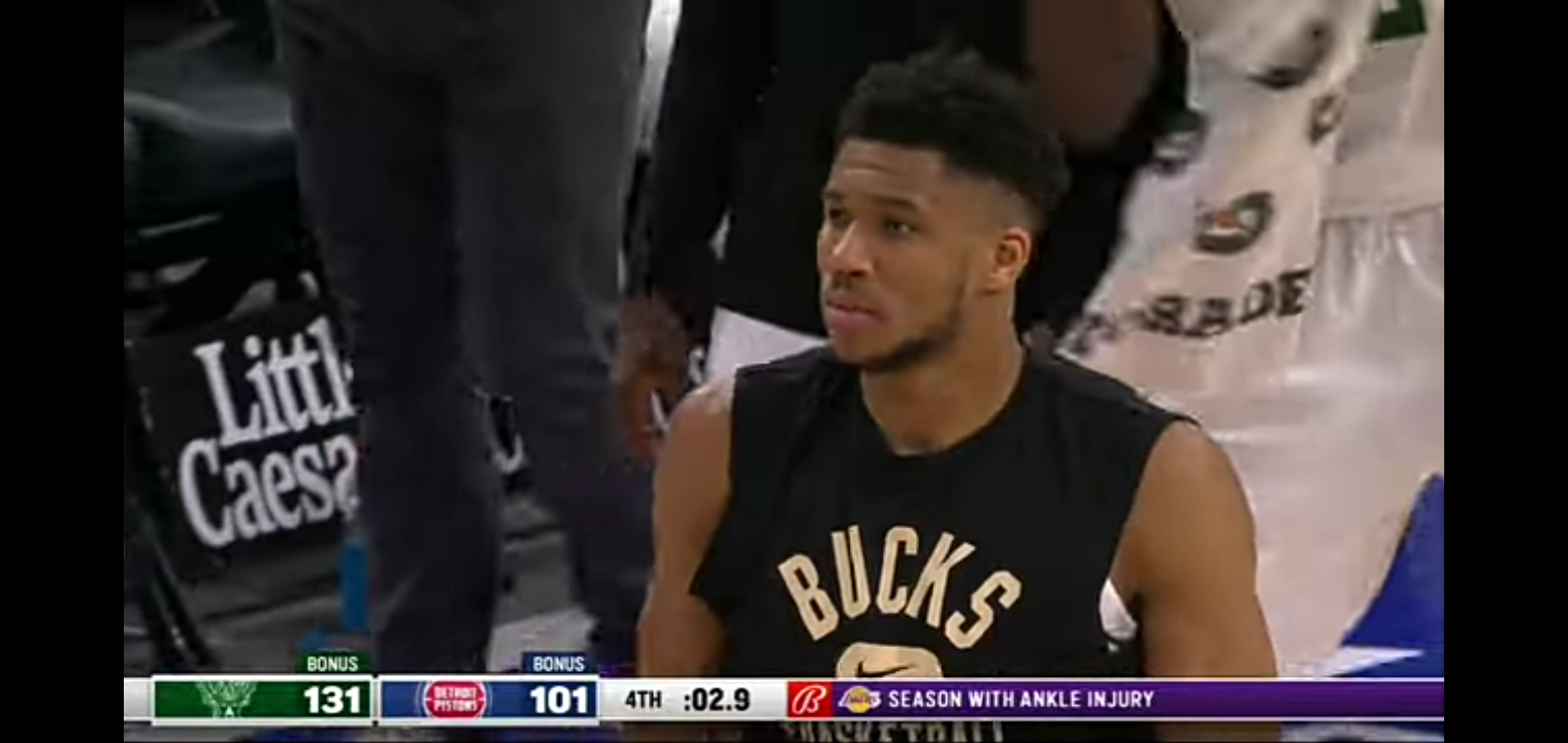 BUCKS at PISTONS | FULL GAME HIGHLIGHTS
