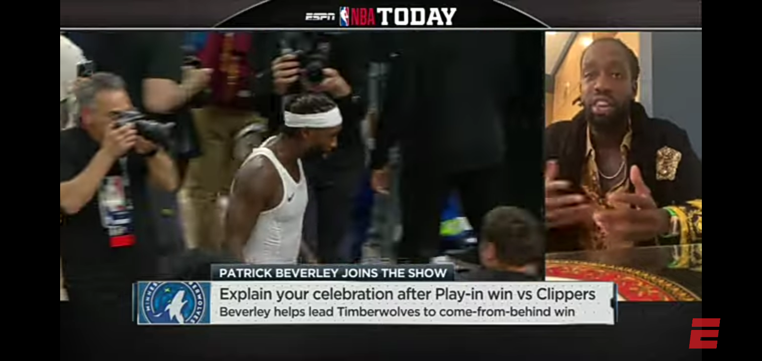 Pat Beverley joins NBA Today to discuss his celebration in win vs. Clippers