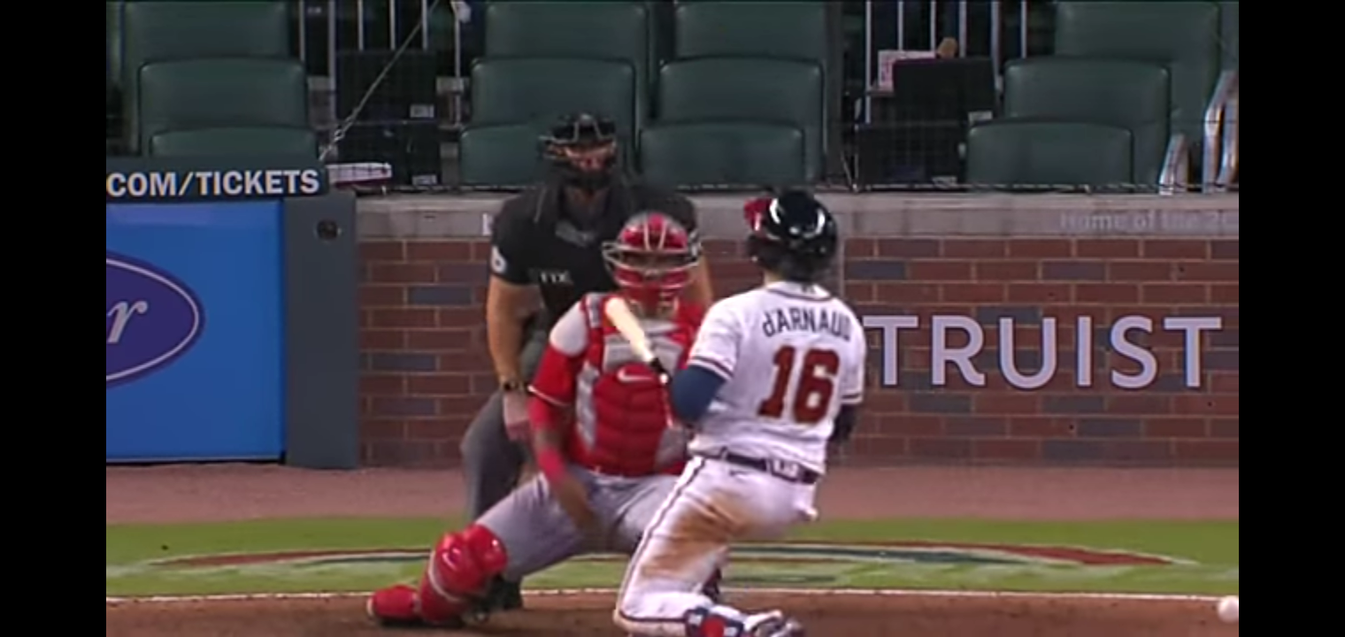 Dee Strange-Gordon hits Travis d’Arnaud with pitch, hilarity ensues!