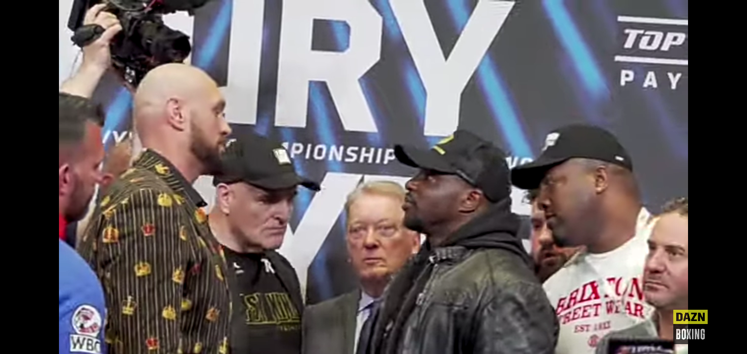 Tyson Fury vs. Dillian Whyte Press Conference
