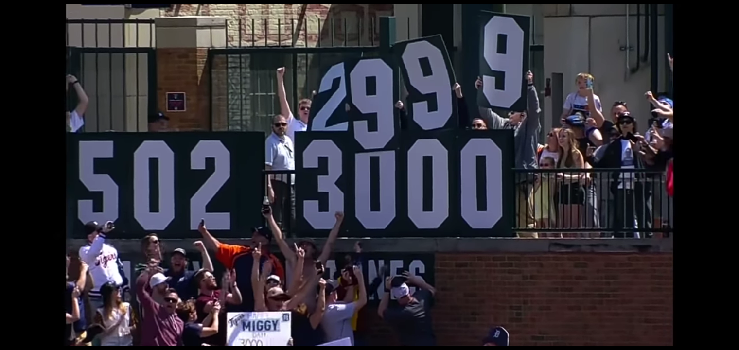 3,000 HITS! Miguel Cabrera joins the 3,000-hit club!