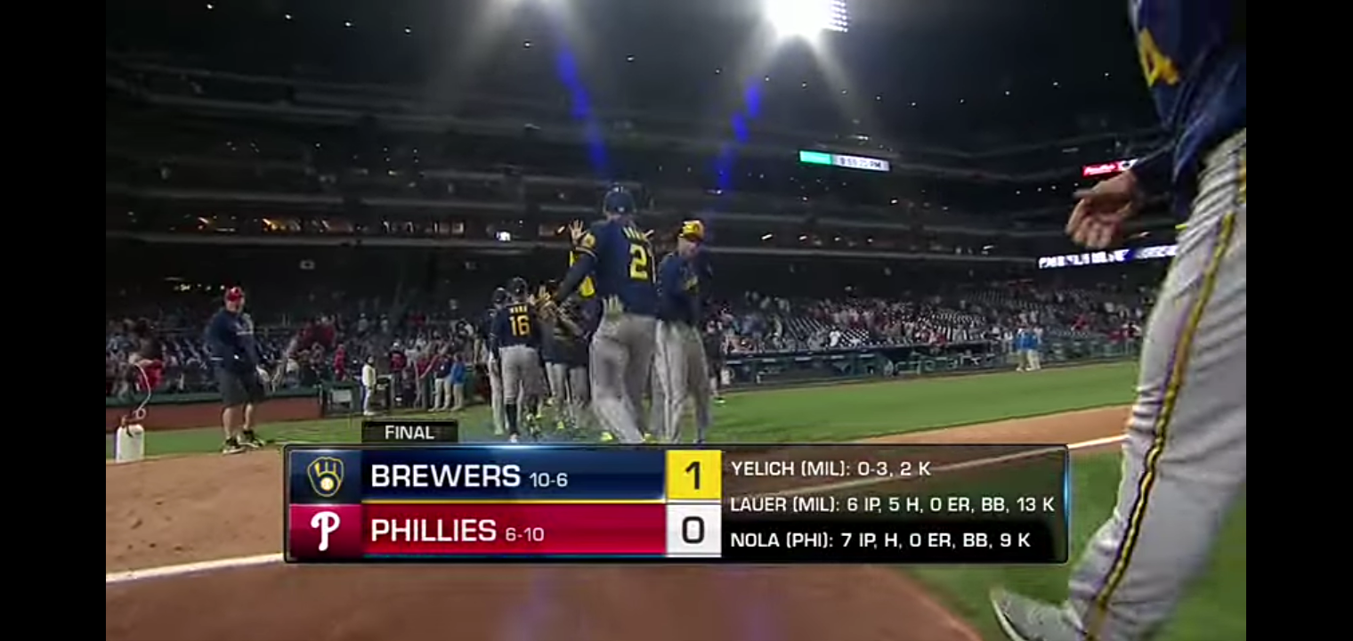 Brewers vs. Phillies MLB Highlights