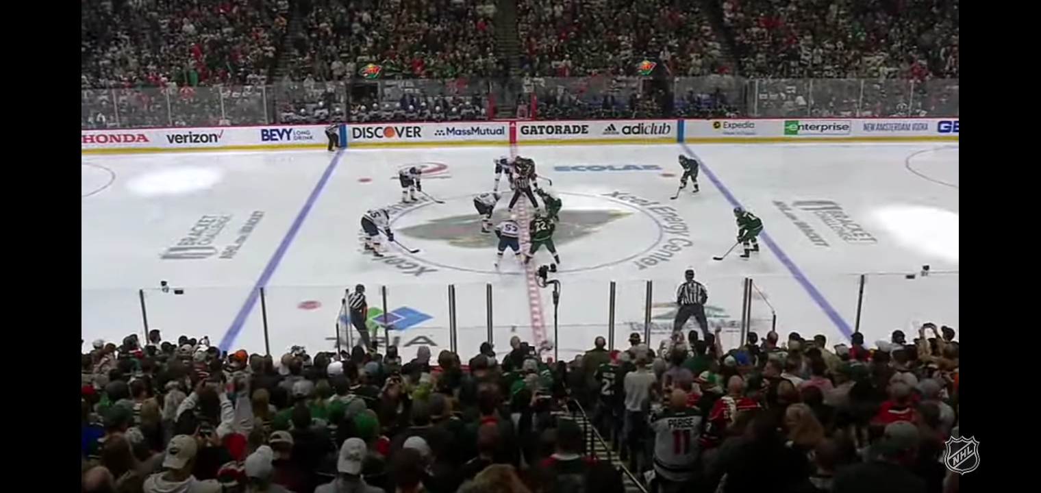 First Round, Gm 1: Blues @ Wild