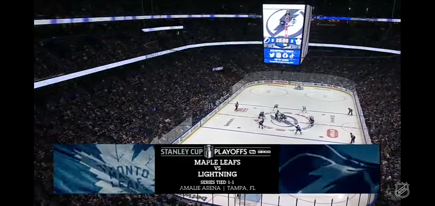 First Round, Gm 3: Maple Leafs @ Lightning