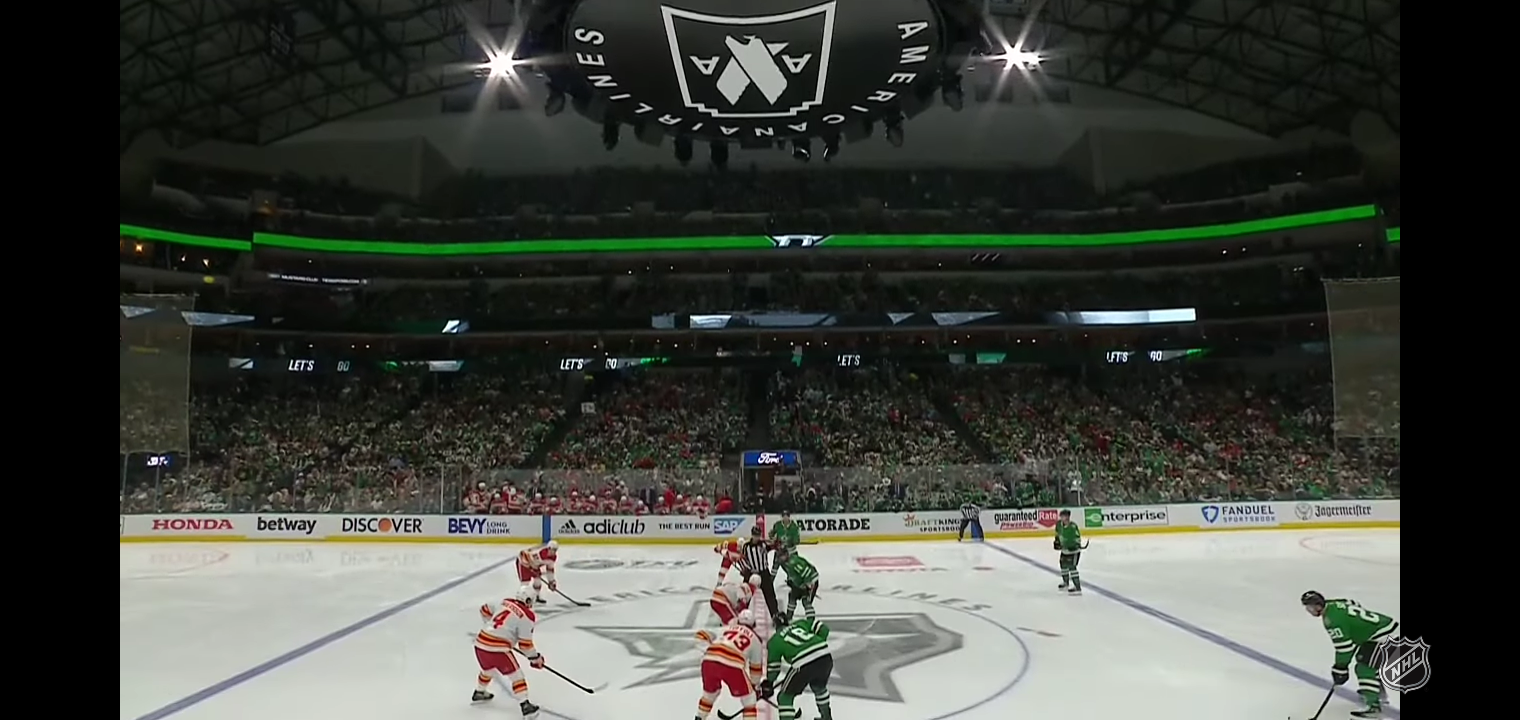 First Round, Gm 3: Flames @ Stars