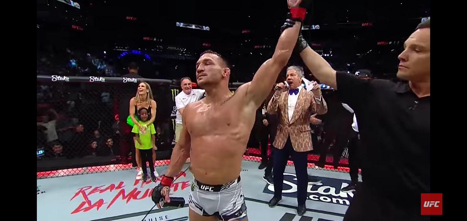 UFC 274: Michael Chandler Octagon Interview