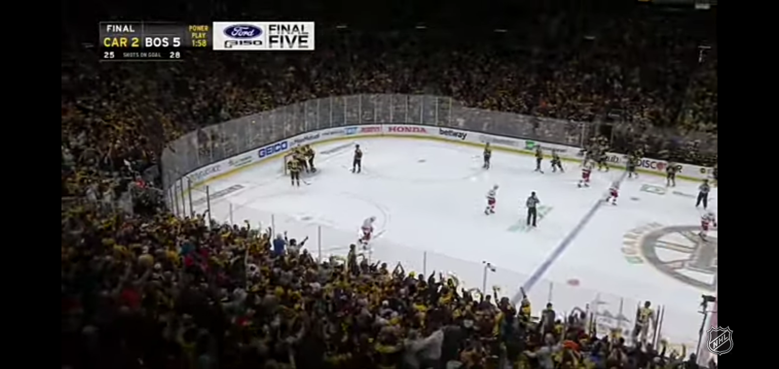 First Round, Gm 4: Hurricanes @ Bruins