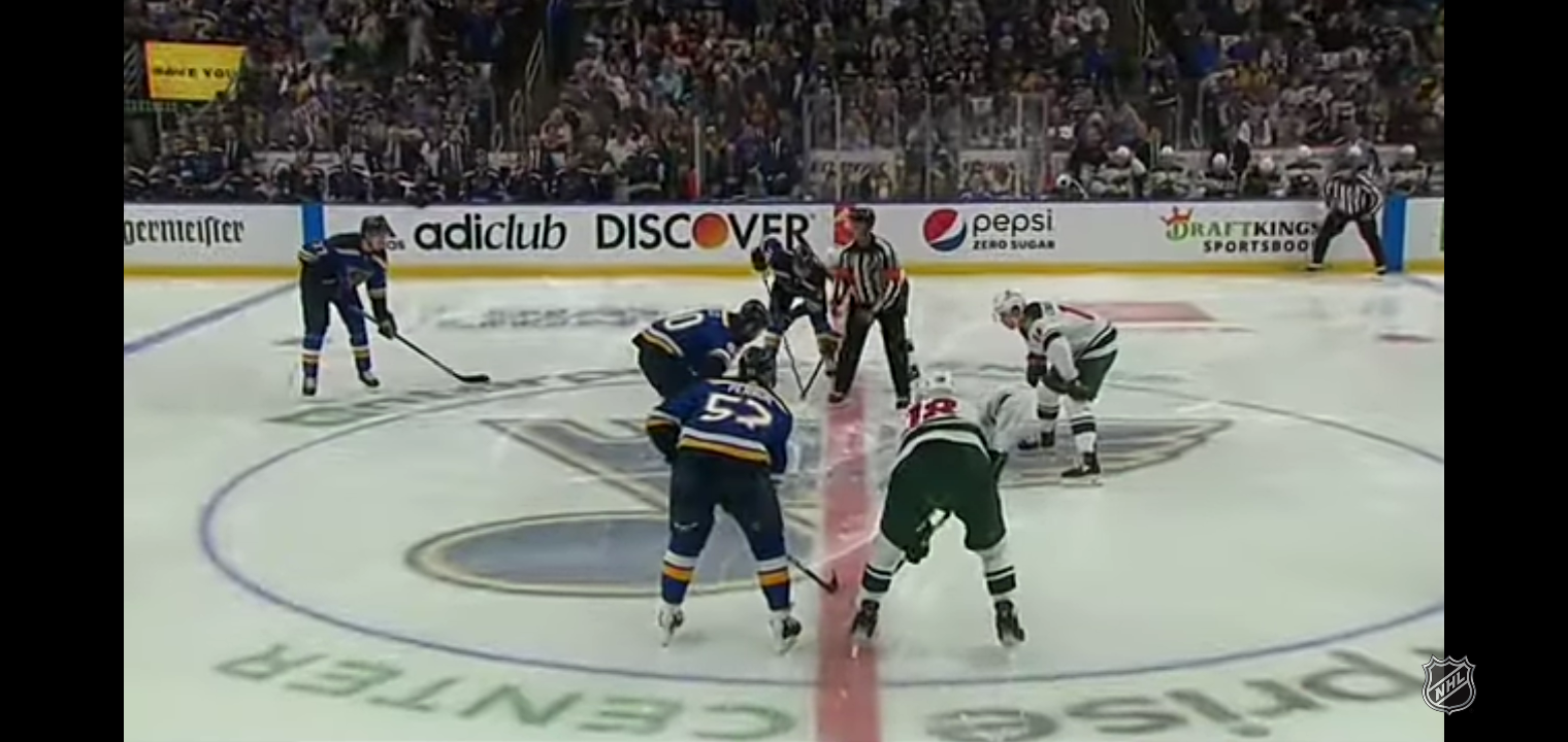 First Round, Gm 4: Wild @ Blues