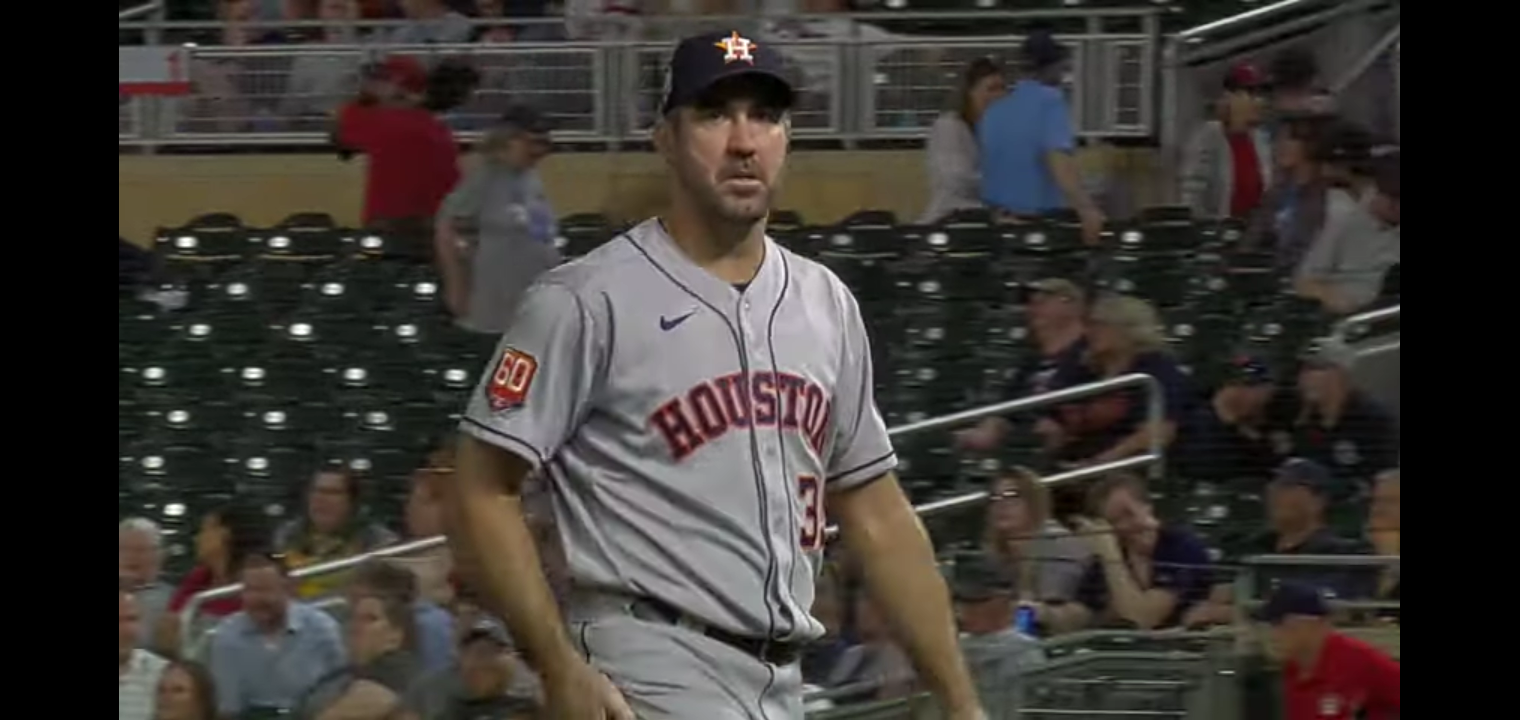 Justin Verlander flirts with no-hitter