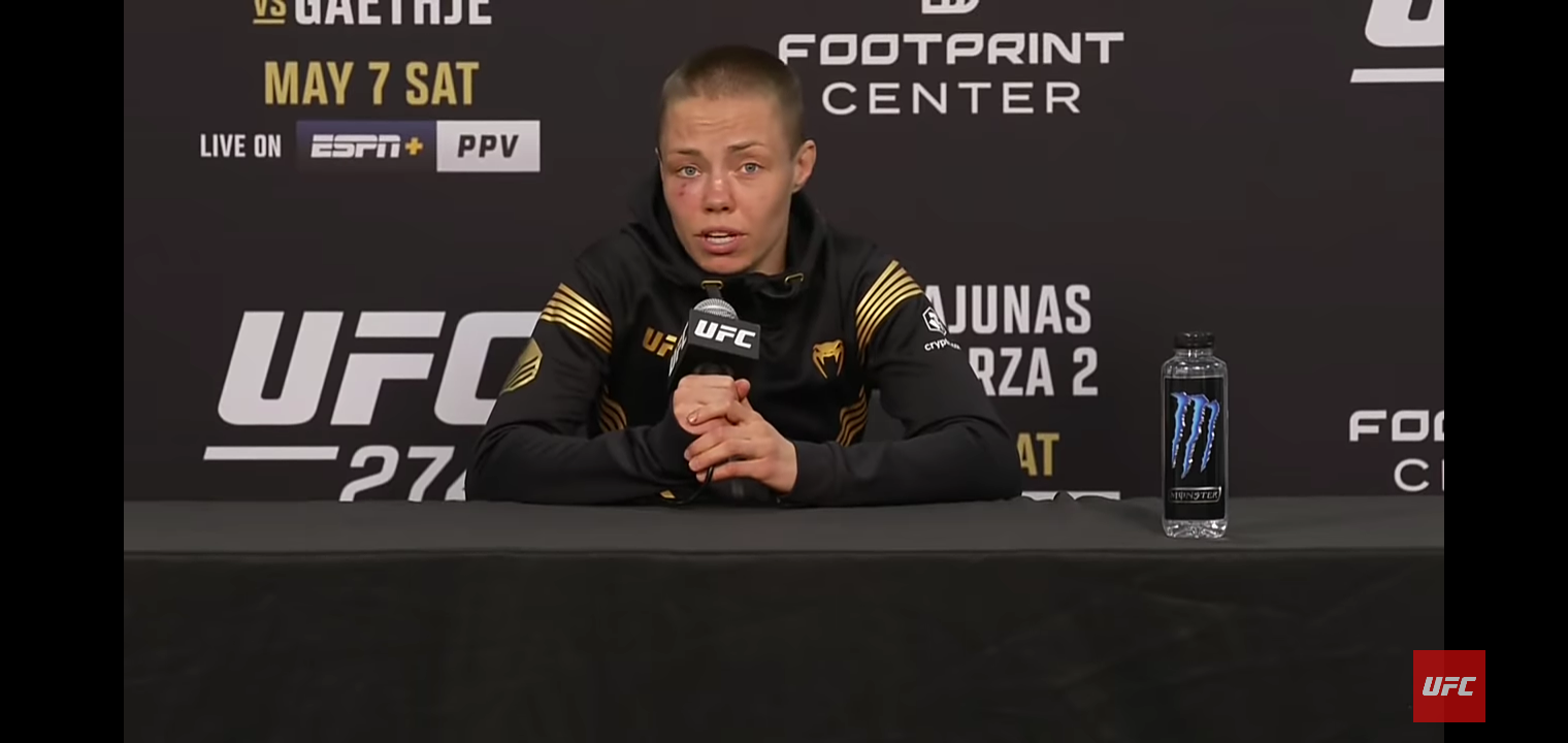 Rose Namajunas Post-Fight Press Conference