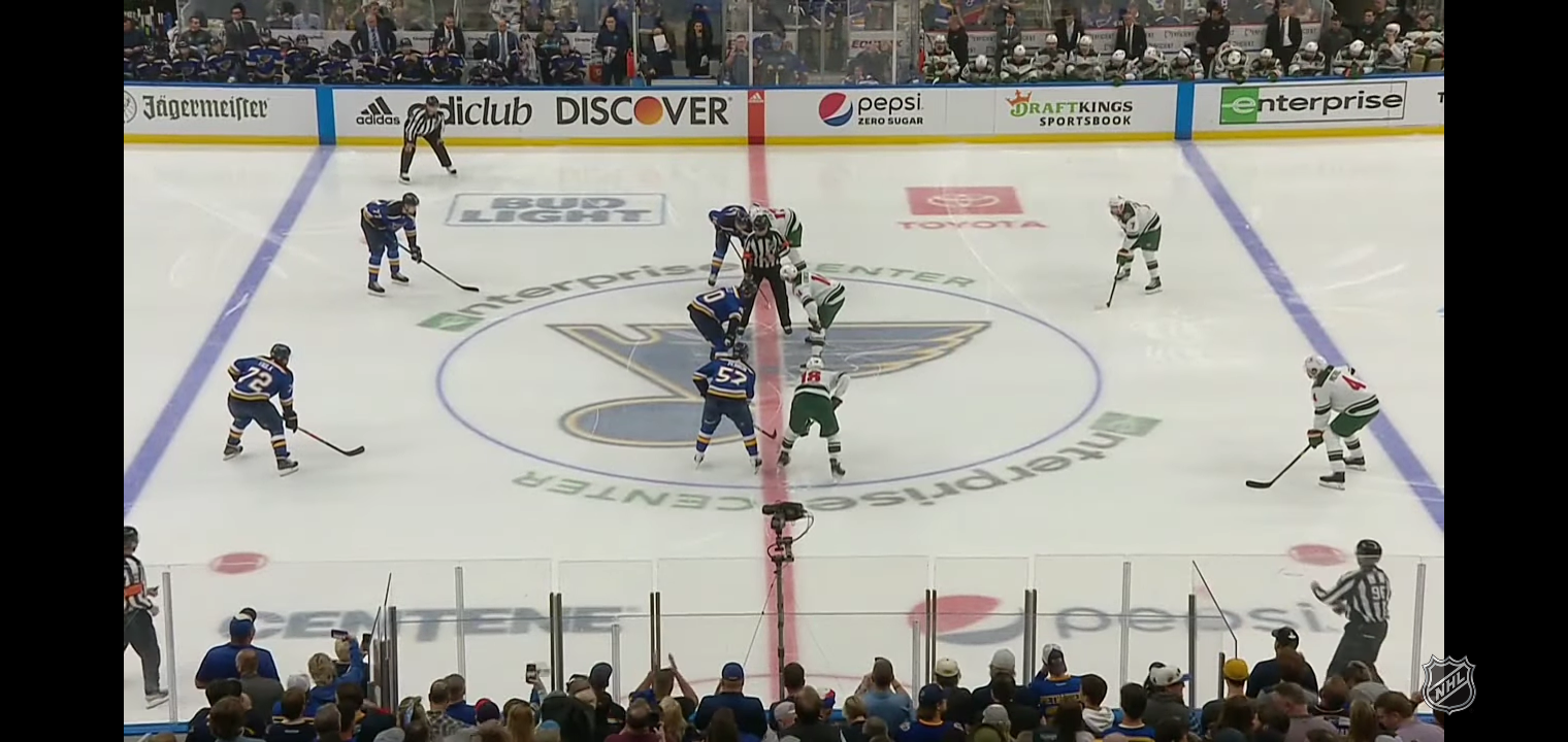 First Round, Gm 6: Wild @ Blues